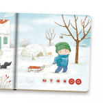 Minikniha Zima - kúzelné čítanie